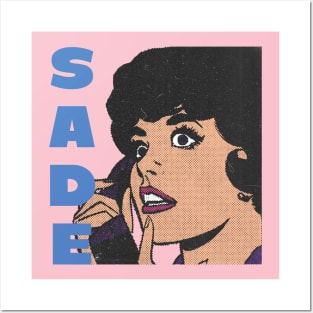 vintage sade pop art // fanart Posters and Art